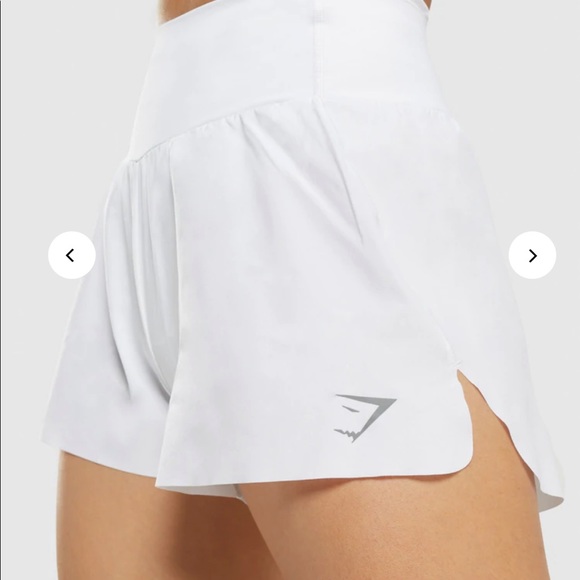 Gymshark white shorts - Picture 2 of 3